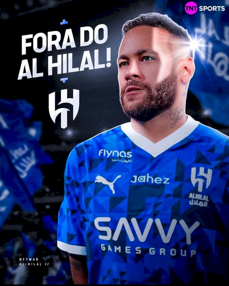 Neymar rescinde com Al-Hilal e fica livre para voltar ao Santos