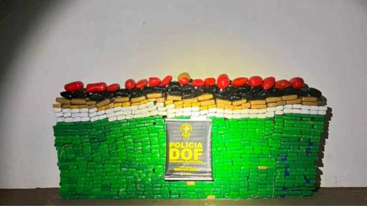 Motorista abandona picape carregada com 800 quilos de drogas na MS-295