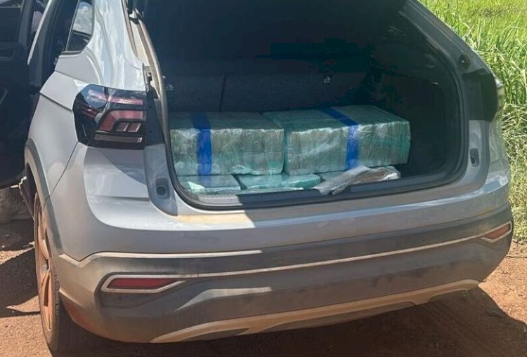 Casal é preso com 123 kg de maconha e carro furtado em Dourados
