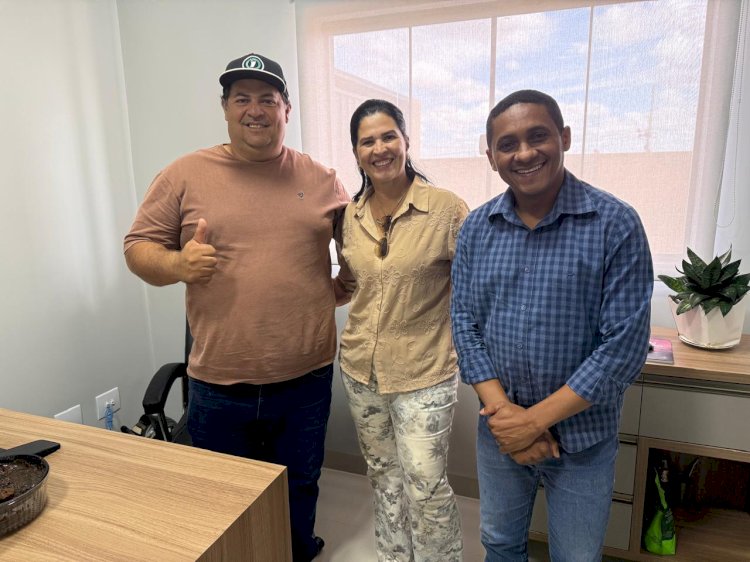 Visita da Vice-Prefeita Ângela de Ivinhema à Câmara Municipal: Um Compromisso com o Futuro da Cidade